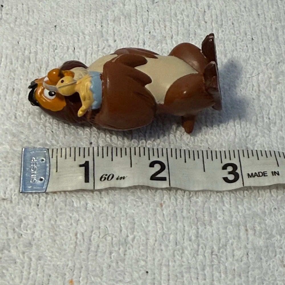 Disney Winnie the Pooh Owl PVC Figure Holding Chick 2000 PMI Vintage 2 Inch